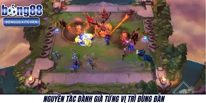 Nguyên tắc đánh giá từng vị trí đúng đắn 