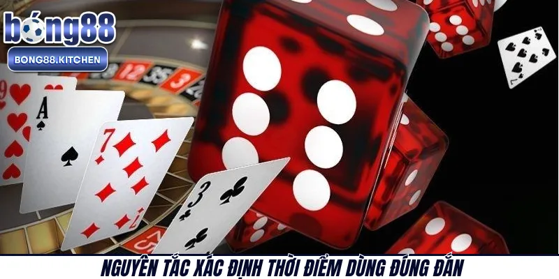 Nguyên tắc xác định thời điểm dùng đúng đắn 