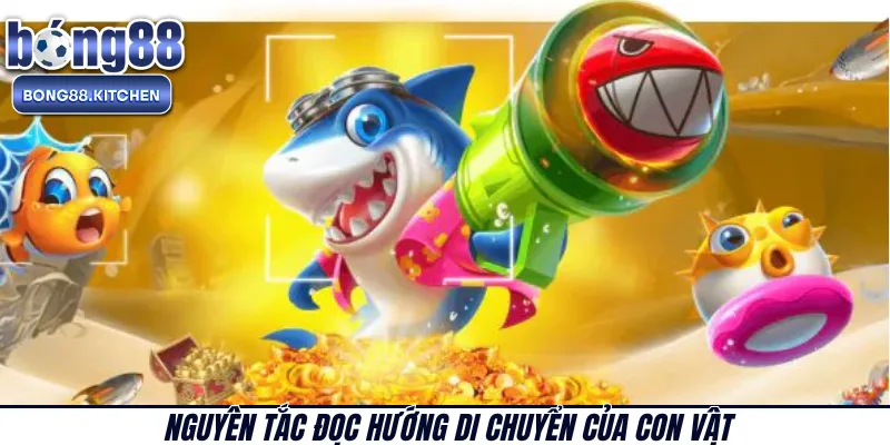 Nguyên tắc đọc hướng di chuyển của con vật 