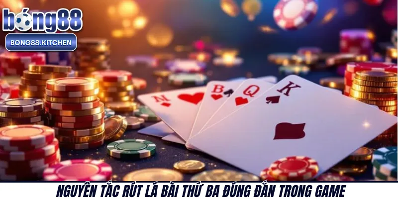 Nguyên tắc rút lá bài thứ ba đúng đắn trong game 