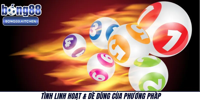 Tính linh hoạt & dễ dùng của phương pháp 